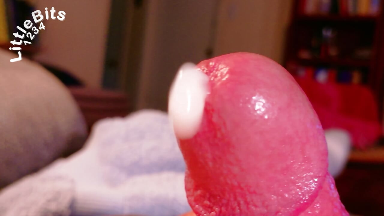 Tiny Pink Wet Cock Masturbation #4