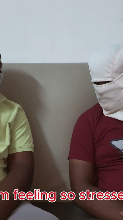 Cuckold Husband Blindfold Trick