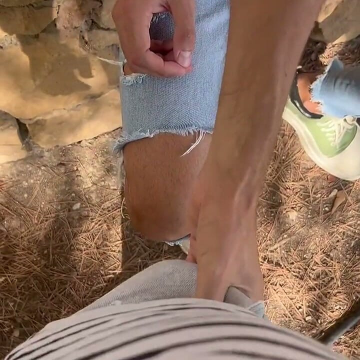 Getting Hot and Heavy with a Stranger in a Park