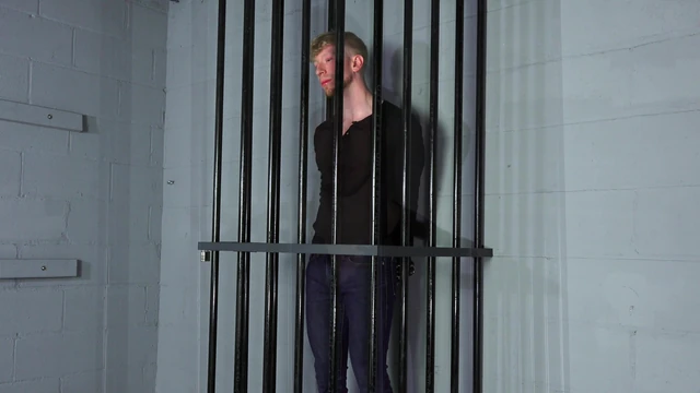 Hot Ginger Muscle Stud Tied Up, Whipped & Milked - Gay BDSM