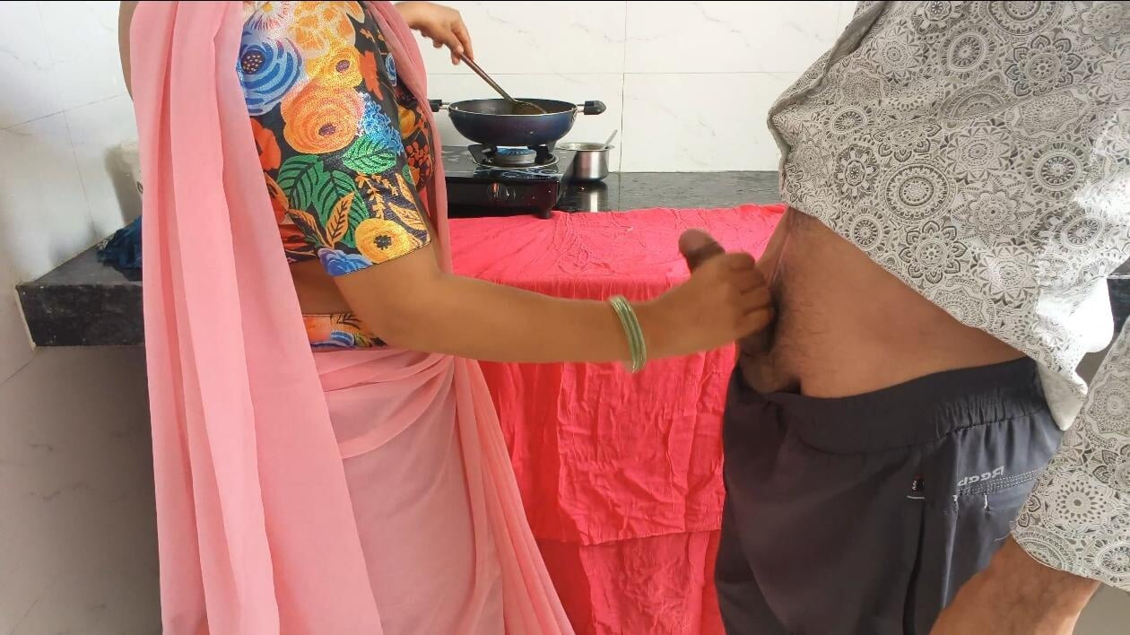 The elder steepbrother's thick cock was fully inserted into my mouth, then my stepbrother rubbed my little soft pussy