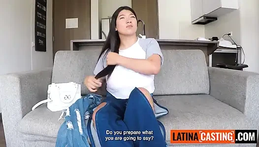 This church-going amateur ASIAN LATINA with huge natural tits said she would never cheat... ended up riding me