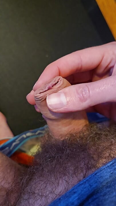 Soft to hard quick huge cum on standing mat, floor, and feet from slowly stroking