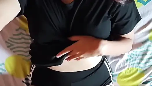 18 Year Old Stepsister Fucked in Her Pajamas She Is Sad Because Her Boyfriend Breaked up with Her Beautiful Big Ass Homemade Por