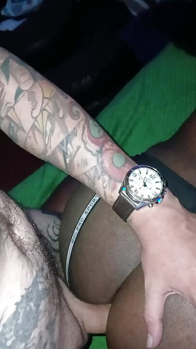 Femboy Hitam Dengan Pantat Yang Baik Kacau Sampai Saya Mendapatkan Susu Saya