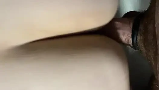 Amateur young MILF wife getting fucked doggy style by older Husband