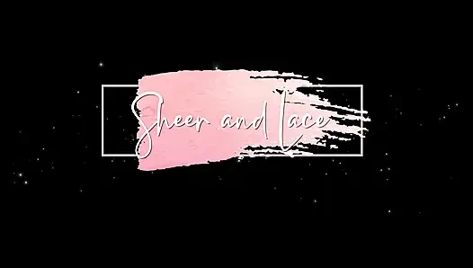 Çoraplı ve askılı Candice Demellza orgazmı