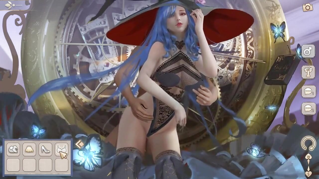 4부 - Loveskysanhentai의 섹시한 매직 마녀 섹스