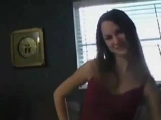 amateur in sexy lingerie gets a facial
