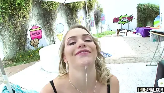True Anal - Mia Malkova's Juicy Bubble Butt Get Split Wide Open
