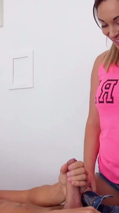 Must-share moment from "SISTER CATCHES STEPBRO JERK WITH HER PANTIES AND FUCKS HIM"