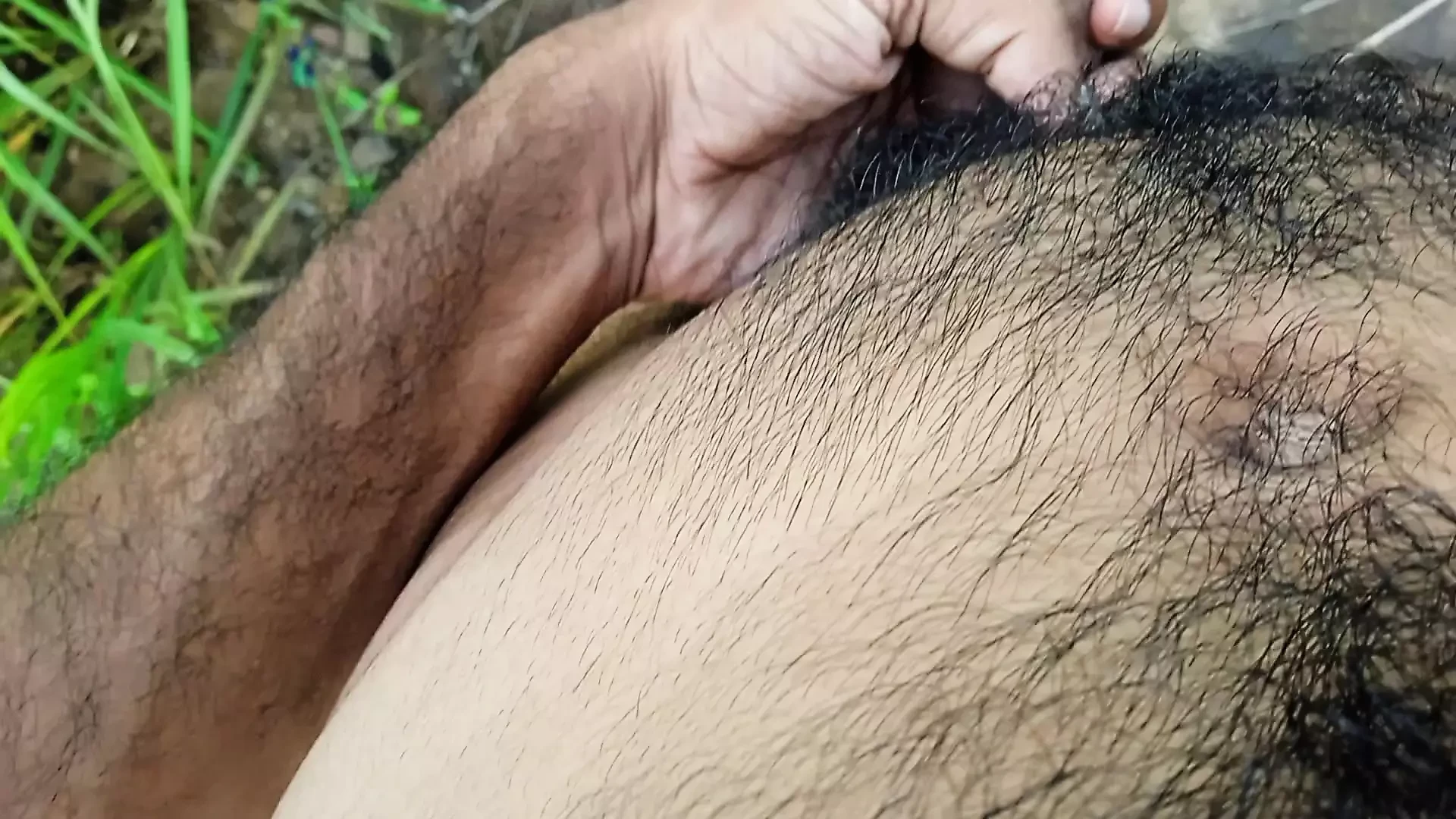 Me Roaming Outdoor naked and Masturbating