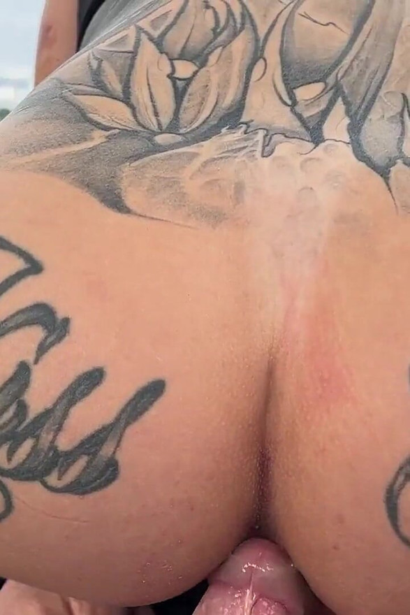 Peachys Ride on a Wheel Ends with Anal Sex