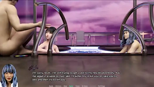 Iklan #7 Lucy dan aku memesan foto selfie kami di hotel.