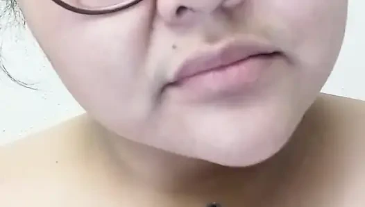 Dees Eats Cum off Her Panties!