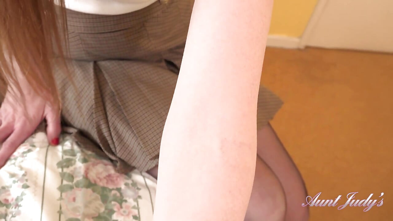 Auntjudys - Your Tall MILF Landlady Alice Maze Catches You Stealing Her Panties