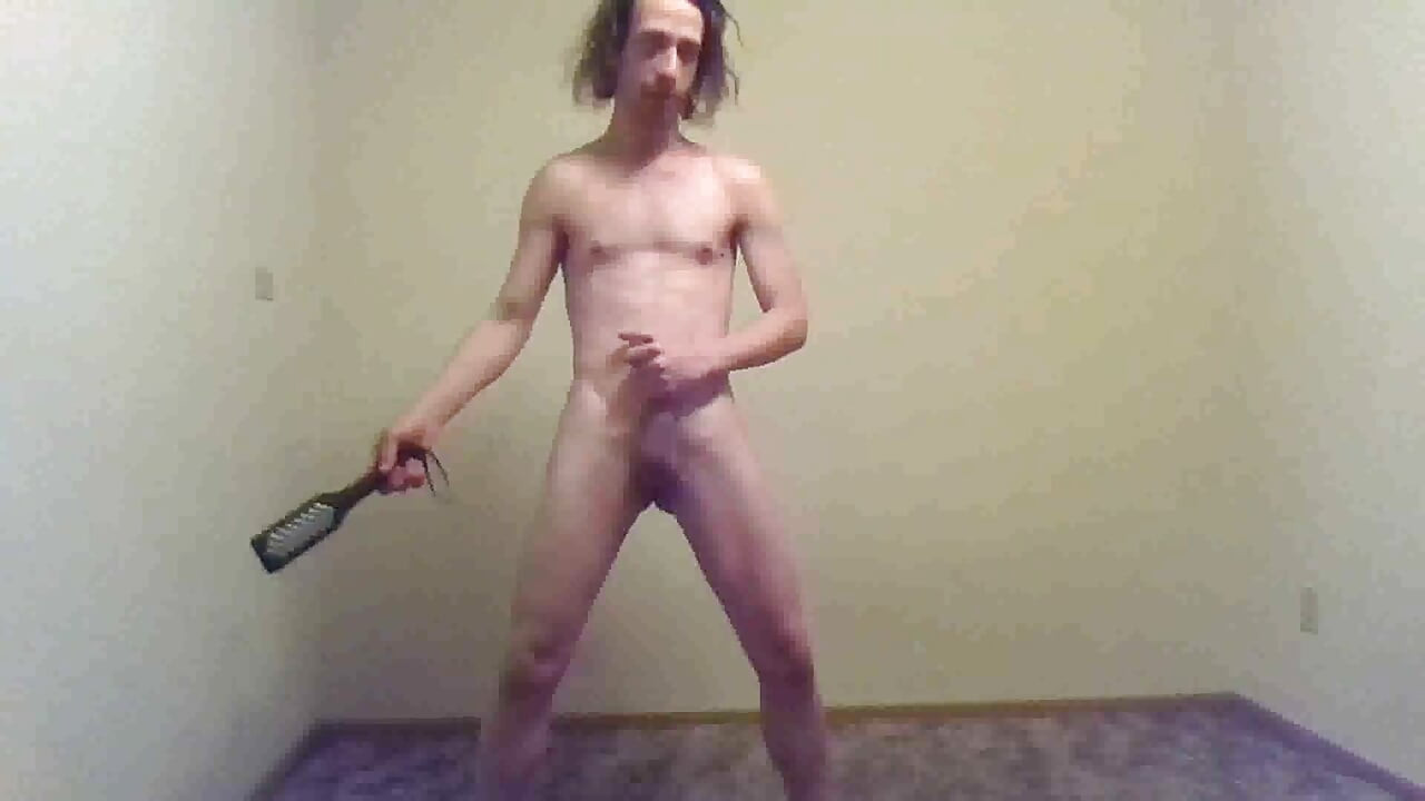Transgirl 75+ Paddle Strikes to My Non-op Clit