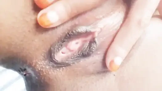 I send selfie videos to my stepbrother fingering myself. The erotic girl makes this video for her stepbrother.