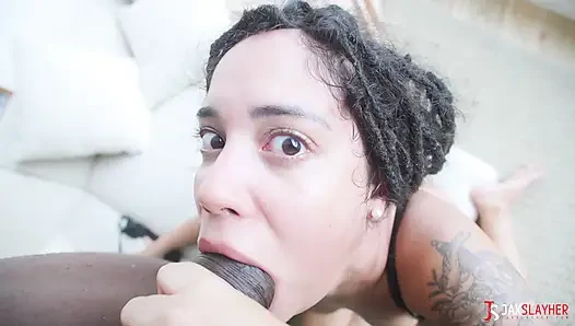 Brasilianisches schätzchen macht ihr erstes porno-video