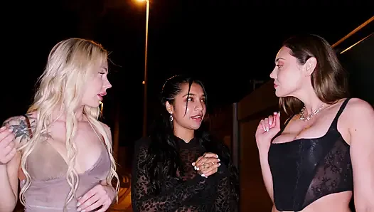 My Wife From Bangladesh Brings Her Friends to My House and We All Have an - Catherine Knight - Yasmina Khan - Angie Lynx