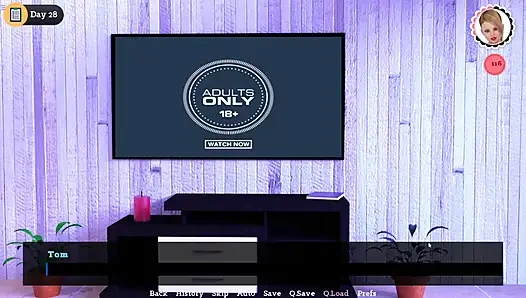 Petite Stepdaughter Watching Porn With Stepdad Then Jerking His Huge Cock