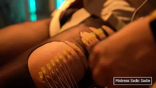 Needle Bondage and CBT