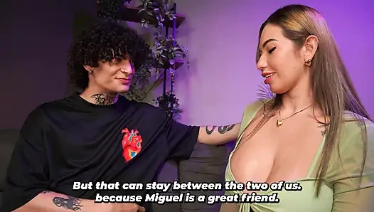 Vollbusige MILF hat am ende sex mit dem besten freund ihres sohnes, wenn sie allein zu hause sind