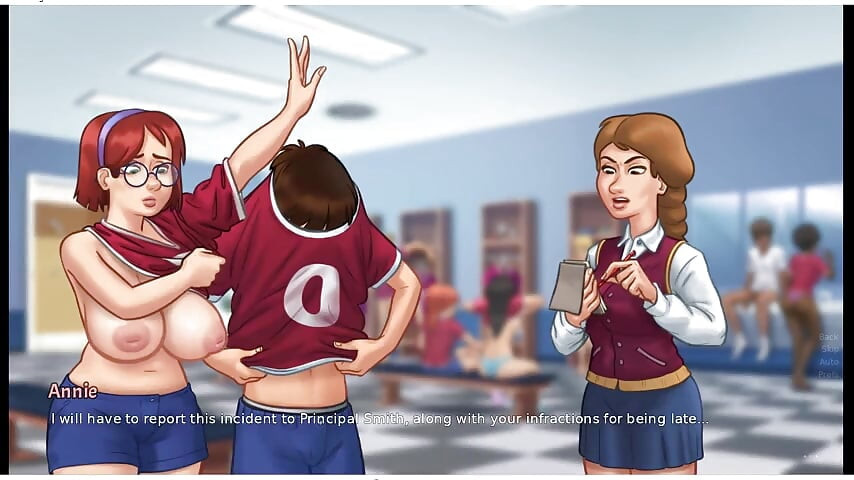 Summer time saga - gameplay - roleplay - escenas de Judith Intro