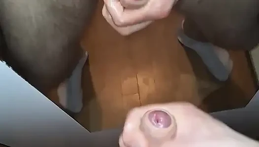 Ayna ile boşalma 1