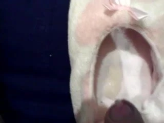 cumming in the wifes slipper