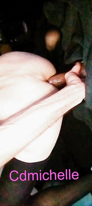 Cdmichelle with Dildo Using It in Many Different Ways