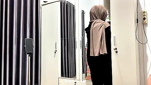 A MILF Desi Hijab Housemaid I Cheated on, Then Fucked