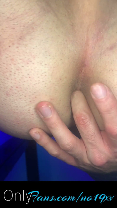 POV: Above you masturbating my ass and my cock | Clip 1