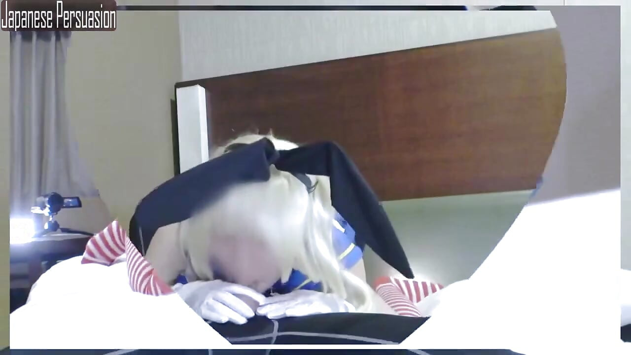 Legende Dress Up Øjeblik Slank Sød Skønhed I Cosplay-stil Nyder en Fed Privat Creampie Scene - Angle1