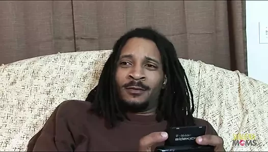 His huge dick was all this brunette slut needed to reach an orgasm