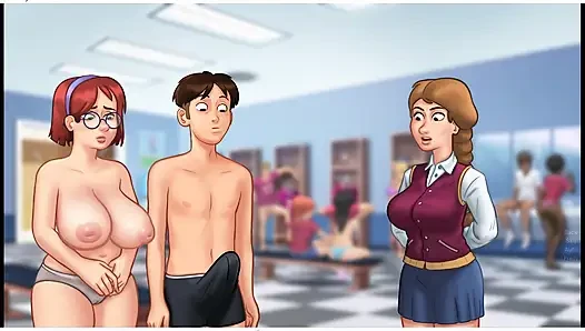 Cerita musim panas - gameplay - permainan peran - adegan intro judith