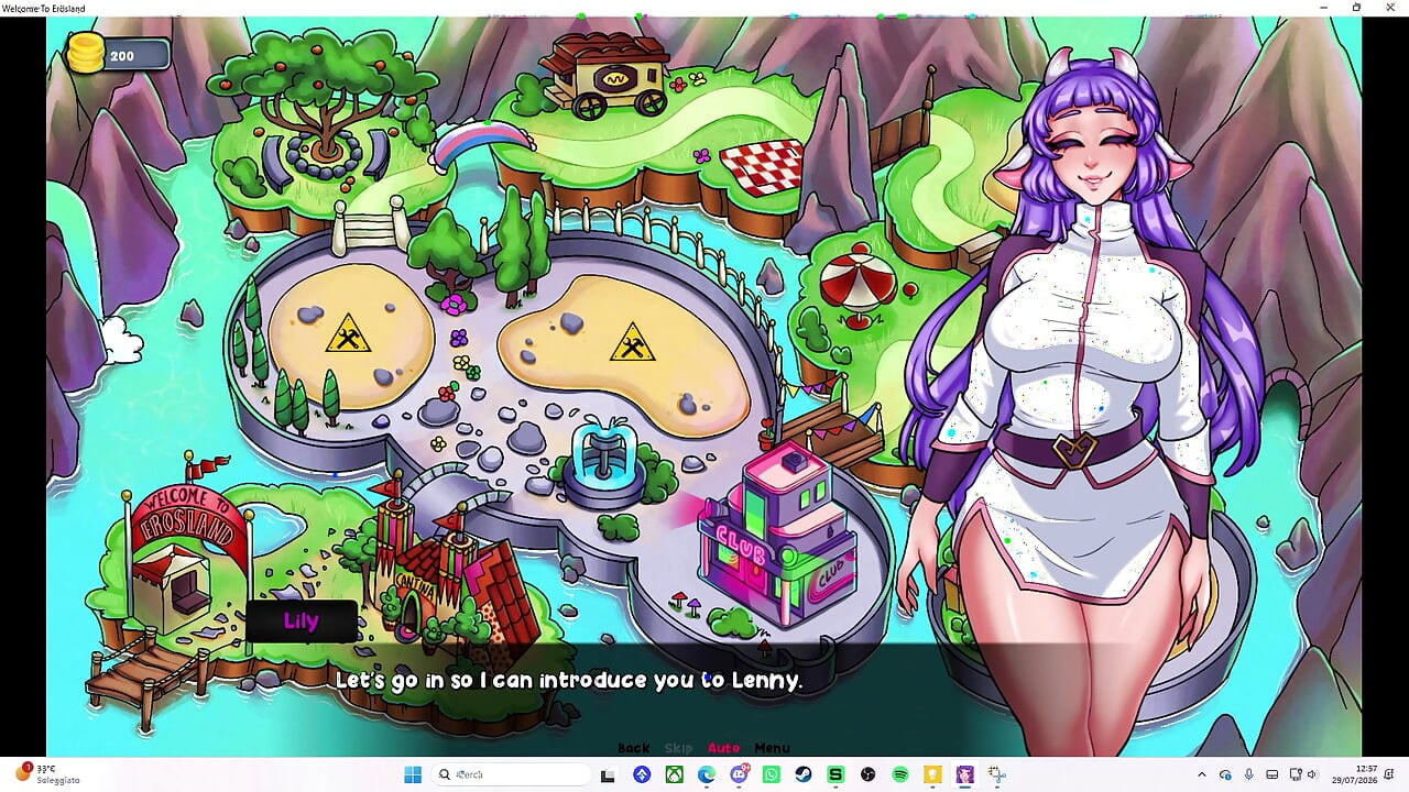 "Bem-vindo a Erosland" parte 1 jogo