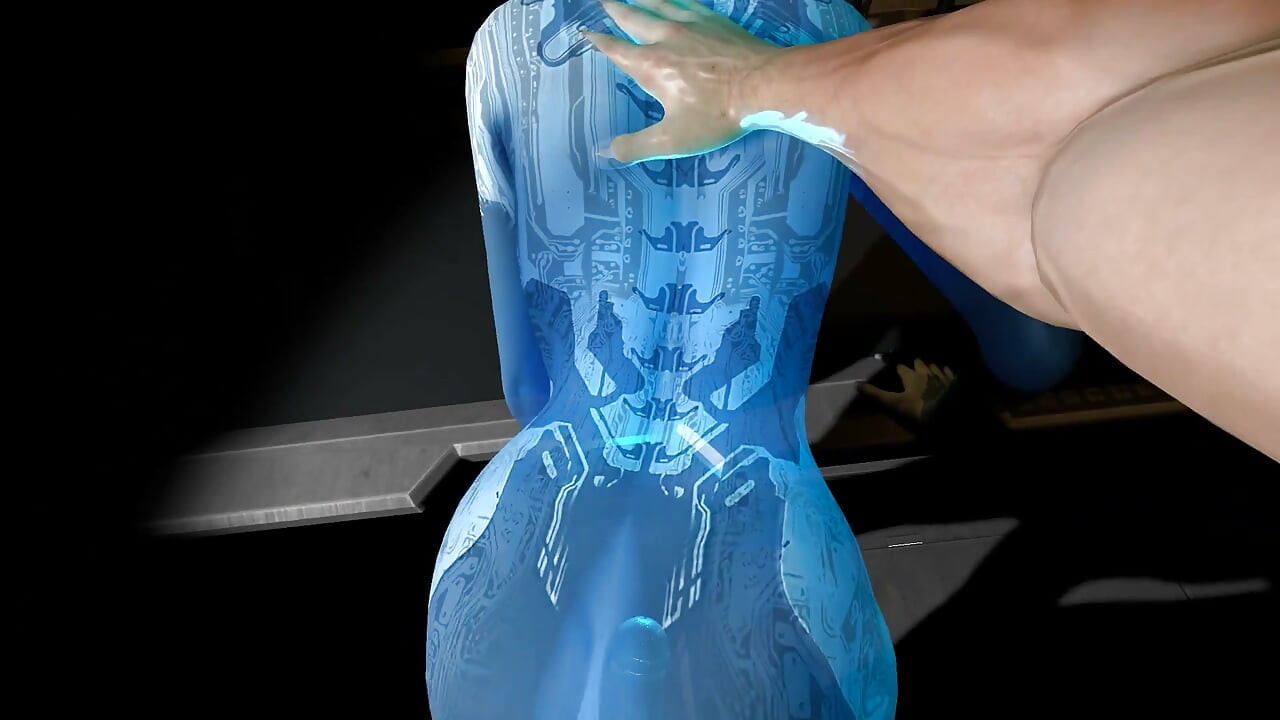 Мастер Вождь трахает Cortana стоя - Halo Пародия