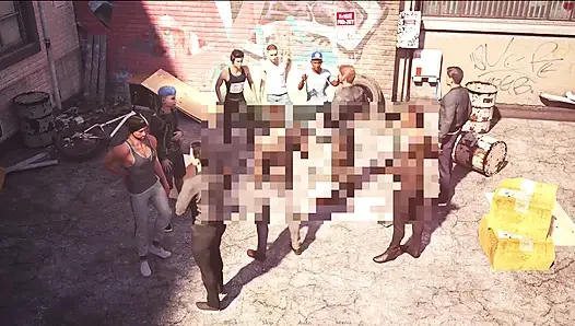 AWAM - where sophia intervene when the guys tried having sex with jessica