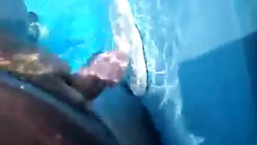 masturbation in pool