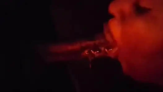 Willkommen am Roten Licht-Special mit perfekten Lippen