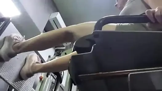 Тренировка Jucielussie в спортзале