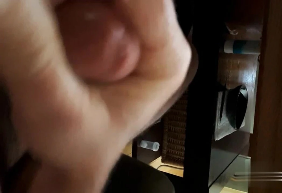 Solo Jerking Hard and CUM