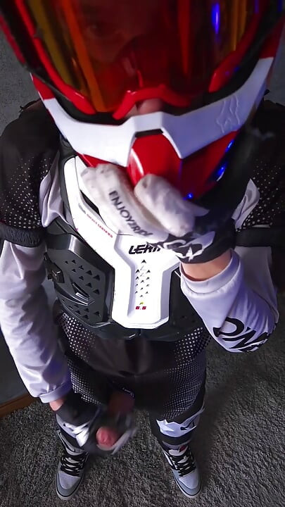 Cum on the Helmet While No One Was Looking.