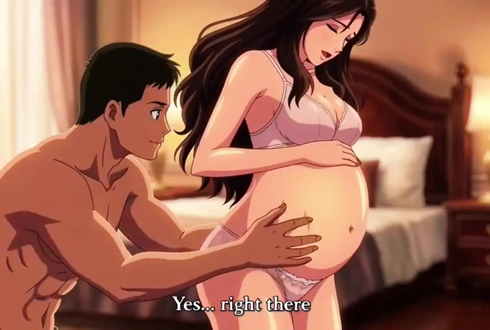 Sensual Pregnant Oil Massage Turns Passionate Husband Worships His Glowing Pregnant wife