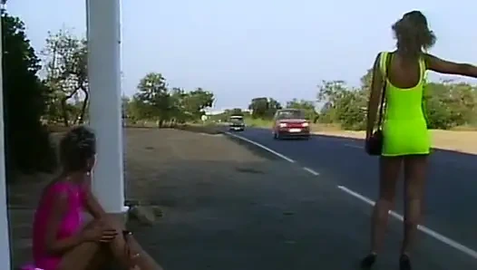 Винтажная немецкая анальная сцена с горячими шлюшками