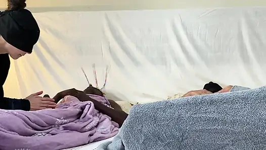 BBC Slut White Wife Gets Her Ass Stretched by Husband and Big Black Cock Part 1