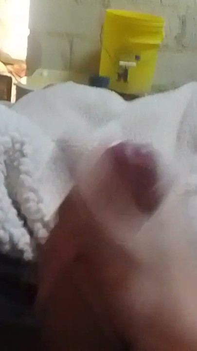 Masturbating my cuban big cock | Clip 1