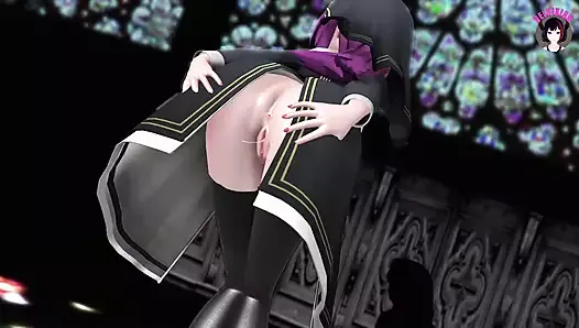 Sexy Nun Girl Dancing and Sex (3D Hentai)