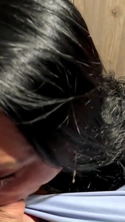 Kitchen Blowjob Surprise. Deepthroat, Cum in Mouth and Double Oral Finish | Clip 1